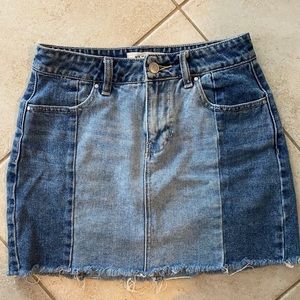 Pacsun denim Skirt